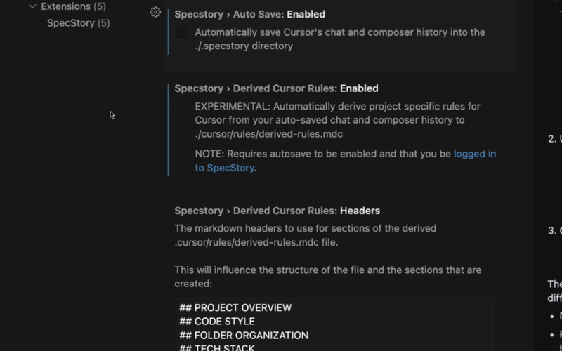 Automatically generate Cursor rules