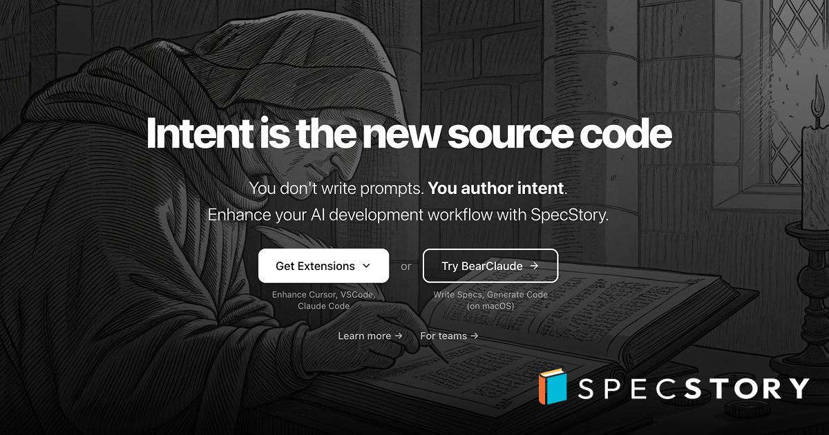 Intent is the new source code